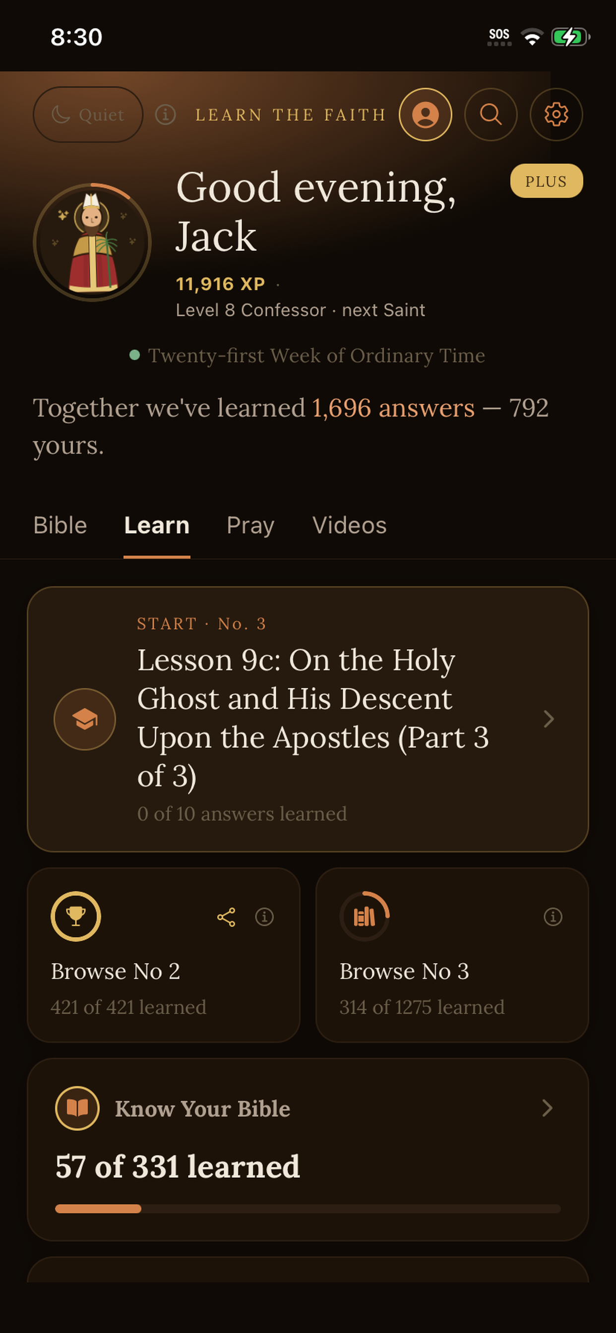 Catechism home